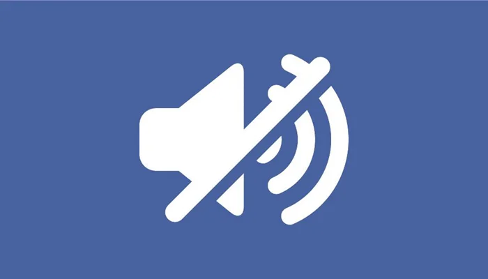 no sound on facebook videos